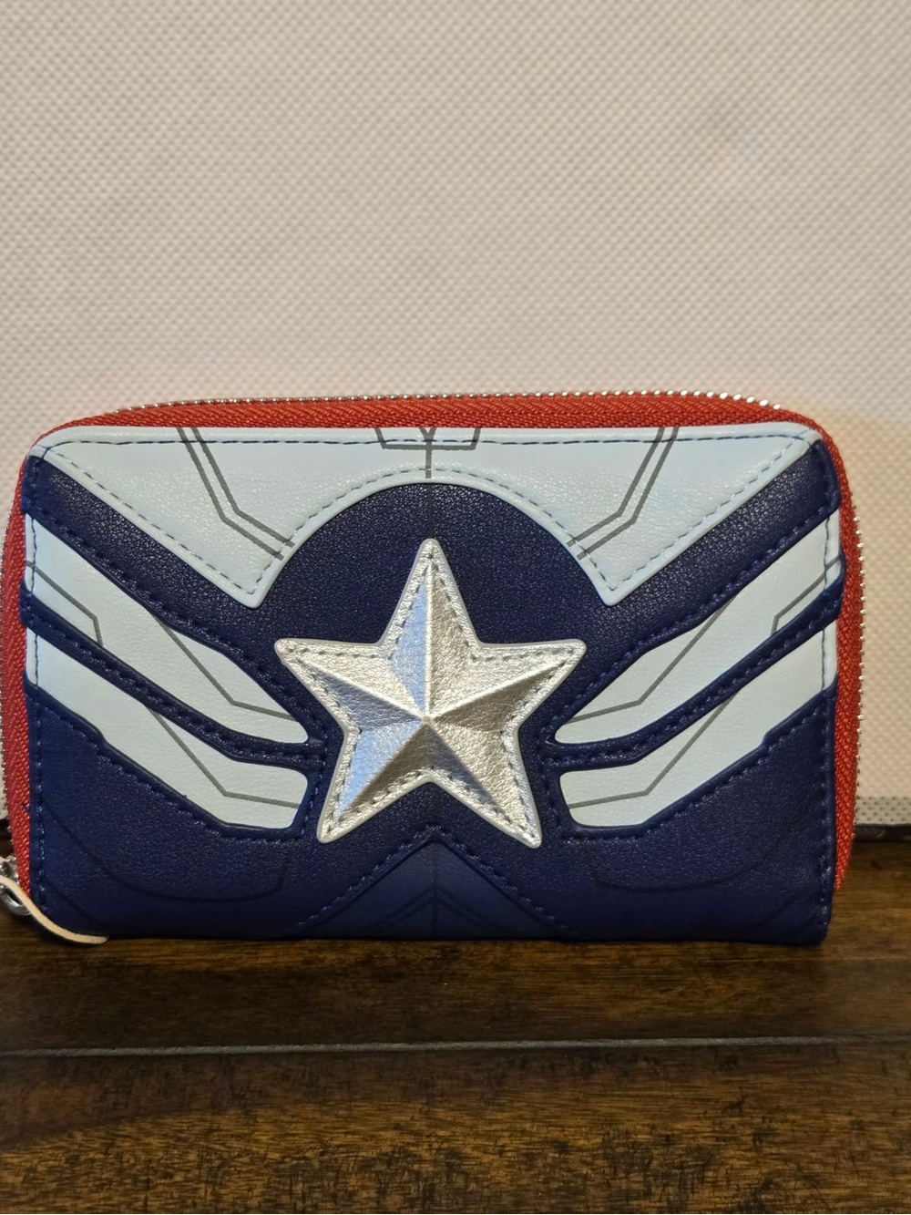 Loungefly Disney Marvel The Falcon And The Winter Soldier Zip Around Wallet